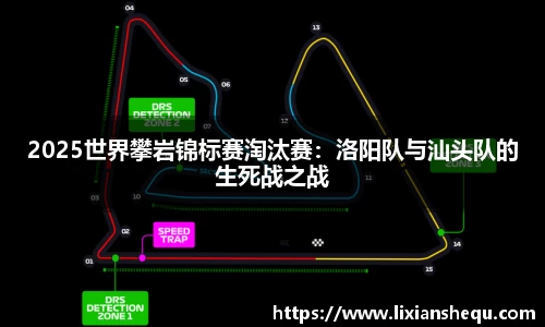 2025世界攀岩锦标赛淘汰赛：洛阳队与汕头队的生死战之战